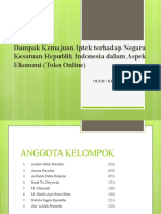 Dampak Teknologi Toko Online