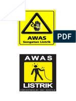 awas listrik