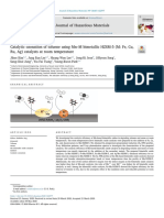 Catalytic Ozonation of Toluene Using MN M Bimetallic HZ - 2020 - Journal of Haza