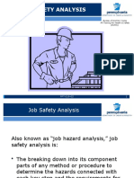 Job Safety Analysis: Bureau of Workers' Comp PA Training For Health & Safety (Paths)