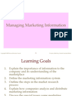 Chap 3 Managing Marketing Information