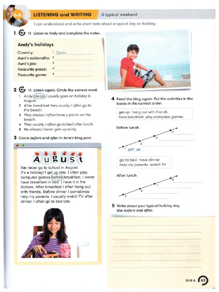 Wider World Starter Part 2 | PDF