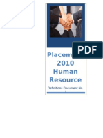 Human Resources Concepts