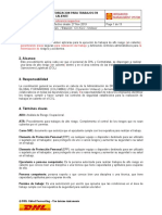 Procedimiento para Autorizacion de Trabajos en Caliente