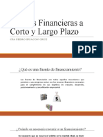 Fuentes Financieras A Corto y Largo Plazo