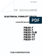 Parts Catalogue TCM FB20-7,20-17, FB25-7 (LB, V), 25-17