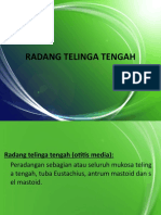 ..Radang Telinga Tengah..