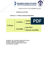 Cap 11. LyA Tarea CONTROL DE LECTURA