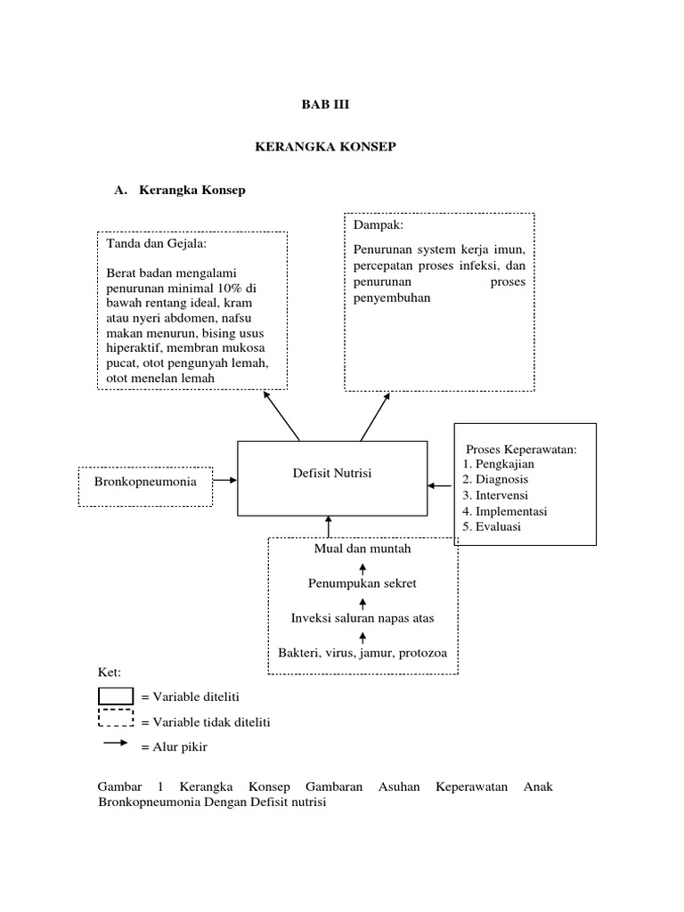 BAB 3 Kerangka Konsep | PDF