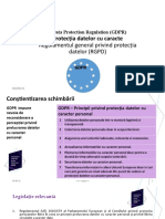 PROTECTIA DATELOR PERSONALE