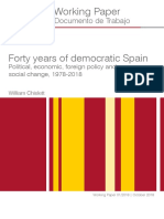 2018 ELCANO Chislett Forty Years Democratic Spain