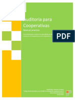 Auditoria para Cooperativas: Manual Practico
