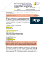 Evaluación Diagnóstica - 5 Sec. Lee - Alexander Aquije