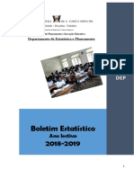 BOLETIM ESTATÍSTICO 2018-2019 (1) (2) (1)