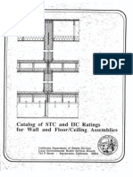 Catalog of STC and IIC Ratings For Wall and Floor - Ceiling Assemblies