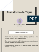 Transtorno de Tique - Módulo 7