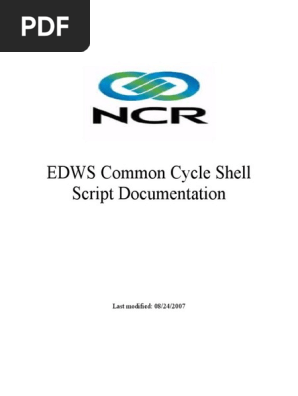 Common Shell Script Pdf Filename Computer File