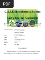 Env Sci Unit 1 2024 | PDF