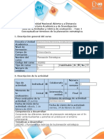 Guia de Actividades y Rúbrica de Evaluación Fase 1 Conceptualizar Terminos de La Planeación Estategica-1