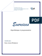 Exercices Algorithmique Et Programmation