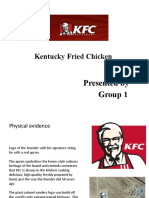 Kentucky Fried Chicken: Presented by Group 1