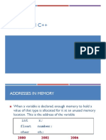 Pointer in C++