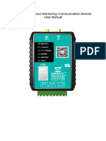 DT4000 GSCloud Monitoring Communication Module User Manual V1.0 PDF
