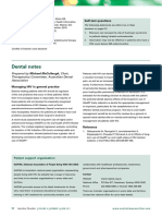 Dental Notes: Self-Test Questions