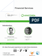 Webinar: AI in Financial Services