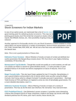 Stock Screener PDF