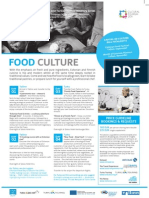 Themed Cultural Itineraries: Food Culture
