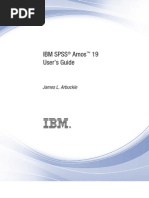 IBM SPSS Amos 19 User's Guide