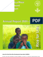 AfricaRice Annual Report 2001-2002