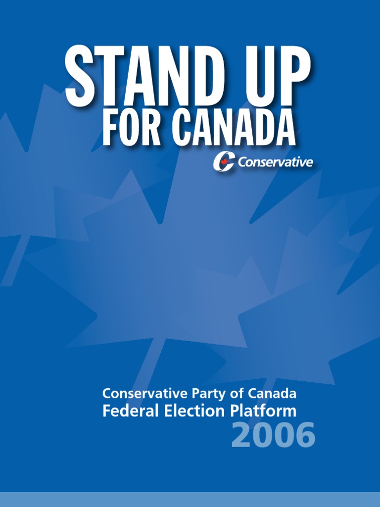 Conservative Platform | PDF