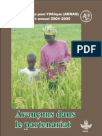 AfricaRice Rapport Annuel 2004-2005