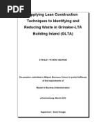Download Lean Construction in reducung waste on sites by Stanley Tavero SN49703500 doc pdf