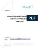 Посетеност и потрошувачка на интернет медиумите во Македонија, истражување од Httpool & Ipsos Strategic Puls