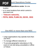 Responsibilities of NOC