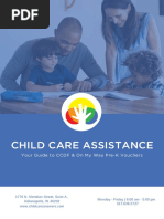 Affordable Child Care Benefit Form CF2798 | PDF | Child Care