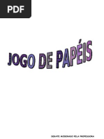 GRAVIDEZ NA ADOLESCÊNCIA jogo papéis