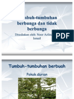 Tumbuh-Tumbuhan Berbunga Dan Tidak Berbunga