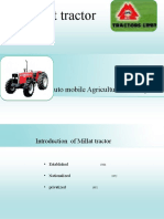 Millat Tractor: Auto Mobile Agriculture Industry