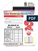 Examen 1° - Biv - 2017-2018-2