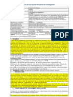 Proyectos de Investigación - SILMAT-para Inscripción