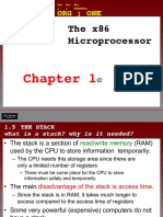 Org One: The x86 Microprocessor