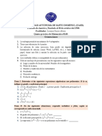 Quinta Practica. Matematica 0140 UASD.