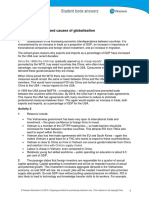 Unit 4 21 Characteristics and Causes of Globalisation: Activity 1