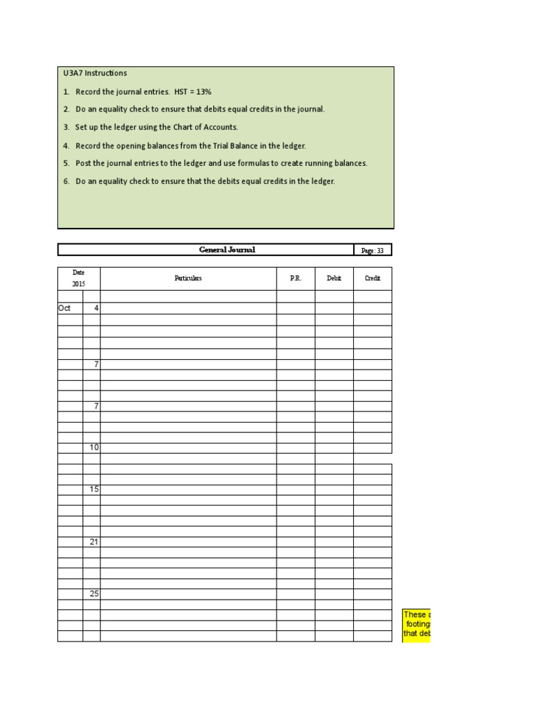 General Ledger and Journal Guide | PDF | Debits And Credits | Corporate ...