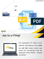 Pengisian SPT Tahunan E-Filing