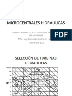 2013 Puno Curso Microcentrales Hidrailicas Ruedas Hidraulicas Pedro Flores